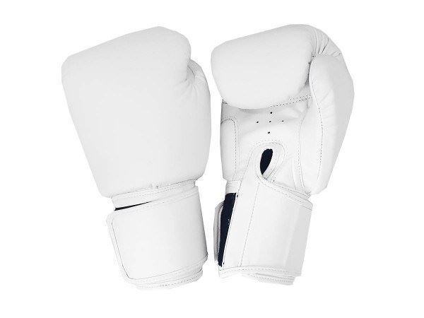 Kanong Muay Thai Gloves : CLASSIC White