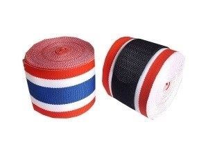 Kanong Kids Elastic Boxing Handwraps : Thai Flag