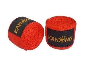 Kanong Standard Boxing Handwraps : Red