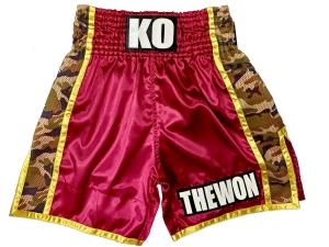 Personalized Boxing Shorts : KNBXCUST-2066