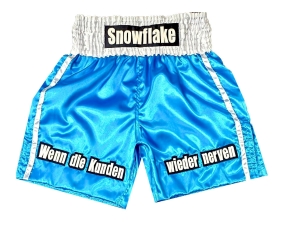 Personalized Boxing Shorts : KNBXCUST-2071-Skyblue