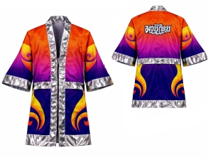 Custom Muay Thai Robe / Fight Robe : KNFIR-507