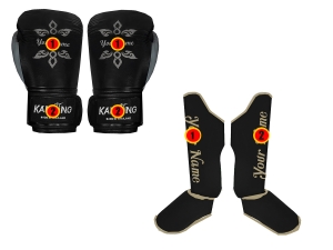 Custom Boxing Gloves and Muay Thai Shin Guards