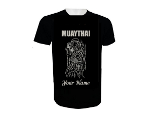 Custom Muay Thai T-Shirt with Your Name : KNTSHCUST-028