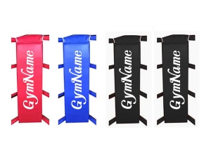 Custom Muay Thai Boxing Ring Corner Pads, Corner Cushions (Set 4 pcs) : Red / Blue/ Black