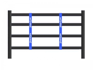 Custom Muay Thai Boxing Ring Rope Separators (set of 4 or 8 pcs) : Blue