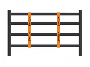 Custom Muay Thai Boxing Ring Rope Separators (set of 4 or 8 pcs) : Orange
