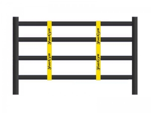 Custom Muay Thai Boxing Ring Rope Separators (set of 4 or 8 pcs) : Yellow
