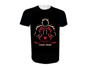 Custom Muay Thai T-Shirt with Your Name : KNTSHCUST-002