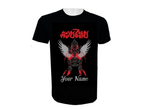 Custom Muay Thai T-Shirt with Your Name : KNTSHCUST-007