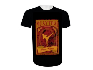 Custom Muay Thai T-Shirt with Your Name : KNTSHCUST-013