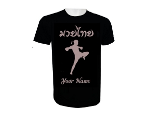Custom Muay Thai T-Shirt with Your Name : KNTSHCUST-015