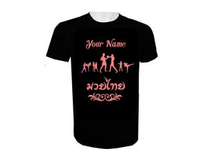 Custom Muay Thai T-Shirt with Your Name : KNTSHCUST-019