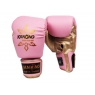 Kanong Thai Boxing Gloves : Thai Power Pink/Gold