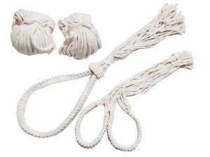 Boxsense Authentic Mongkol and Prajead Set + Boxing Ropes : White