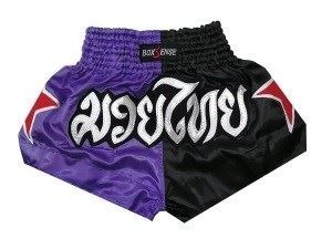Boxsense Kid Muay Thai Shorts : BXSKID-005-Purple