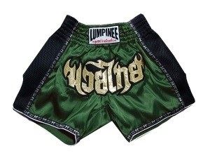 Lumpinee Muay Thai Boxing Shorts : LUMRTO-003-DarkGreen