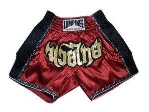 Lumpinee Muay Thai Boxing Shorts : LUMRTO-003-Maroon