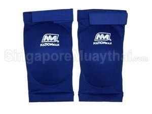 Muay Thai Fighting Amateur Elbow Protectors : Blue