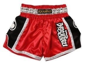 Kanong Muay Thai Boxing Shorts : KNSRTO-208-Red