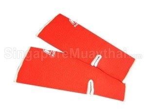 MuayThai Boxing Ankle wraps : Red
