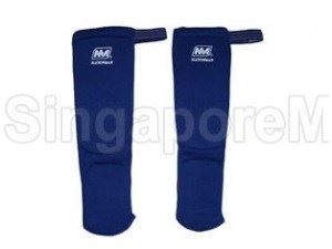 Muay Thai Fighting Amateur Shin Pads : Blue