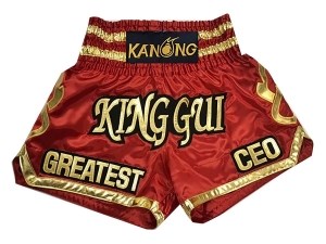 Personalized Muay Thai Shorts : KNSCUST-1004