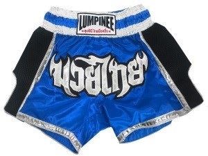 Lumpinee Muay Thai Boxing Shorts : LUM-023-Blue