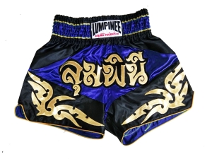 Lumpinee Muay Thai Boxing Shorts : LUM-049-Blue