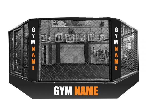 Made-to-order MMA Ring Cage size 6 x 6 m. Made-to-order MMA Ring Cage size 6 x 6 m.