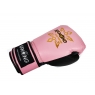 Kanong Real Leather Boxing Gloves : Pink/Black