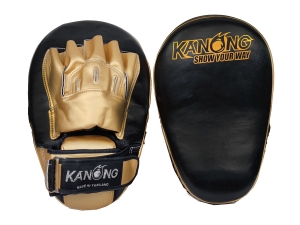 Kanong Wide and Long Punch Pads : Black/Gold