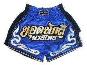 Boxsense Muay Thai Boxing Shorts : BXSRTO-027-Blue