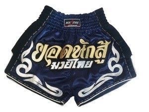 Boxsense Muay Thai Boxing Shorts : BXSRTO-027-Navy