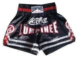 Lumpinee Muay Thai Boxing Shorts : LUM-036-Black