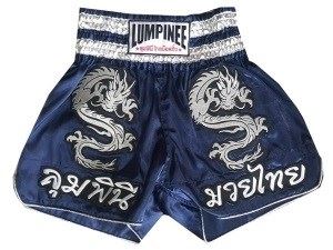 Lumpinee Muay Thai Boxing Shorts : LUM-038-Navy