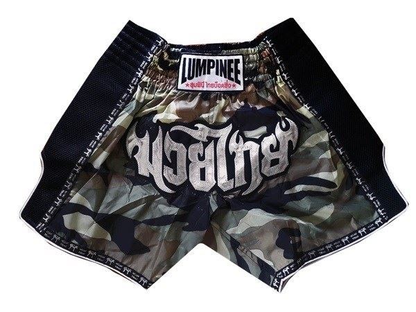 Lumpinee Kids Muay Thai Boxing Shorts : LUMRTO-003-Camo