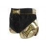 Kanong Women Muay Thai Boxing Shorts : KNSRTO-201-Black-Gold